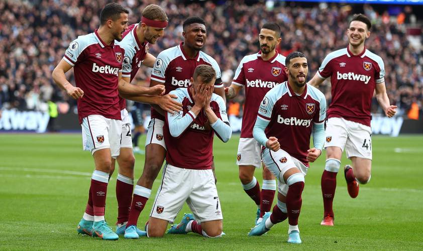 西汉姆联赛季开局遭遇英超主场4连败，队史首次