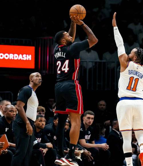 冲击4连胜！今天热火客战马刺 鲍威尔继续缺阵 约维奇大概率出战