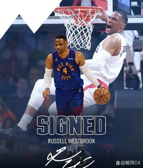 针锋相对！威少底角三分轰进 约基奇弧顶三分迅速回应